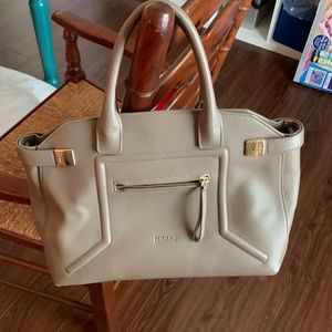 Taupe colored Furla purse